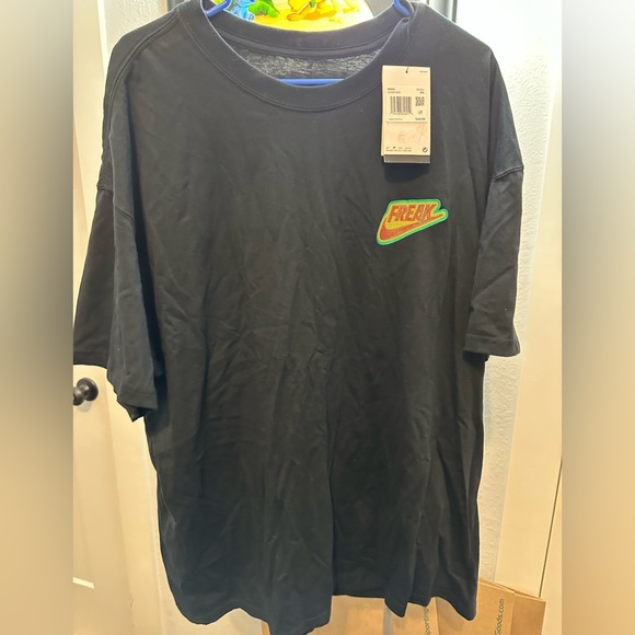 Nike Freak T-shirt, black loose fit, XXL - Picture 1 of 1
